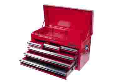 Ящик инструментальный, 6 полок, красный МАСТАК 511-06570R