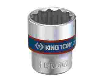 Головка торцевая стандартная двенадцатигранная 3/8", 12 мм KING TONY 333012M
