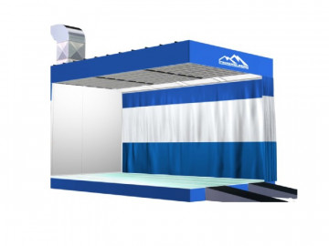 Пост подготовки РА6334-B, на металлическом основании TROMMELBERG PA6334-B