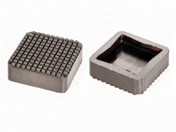 Арт. 1025 Накладка для подъемников BEND PAK Длина - 144 мм Ширина - 144 мм Н - 29 мм h - 11.5 мм Вес - 480 гр