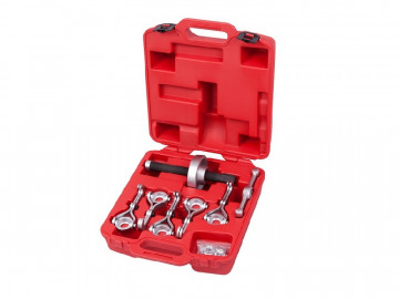 Набор для демонтажа ступиц колеса, до 250 мм, кейс, 7 предметов МАСТАК 100-41007C