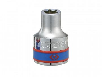 Головка торцевая TORX Е-стандарт 1/2&quot, E12, L = 37 мм KING TONY 437512M