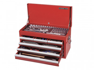 Набор инструментов универсальный, выдвижной ящик, 219 предметов KING TONY 911-000CR