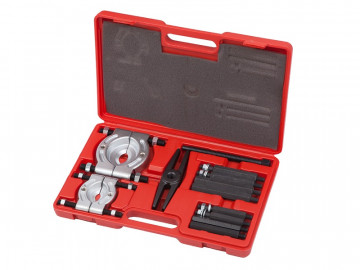 Съёмник подшипников, 30-75 мм, сегментного типа, кейс, 12 предметов МАСТАК 104-10375C