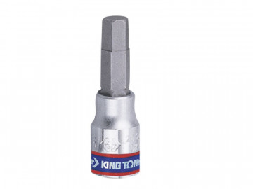 Насадка (бита) торцевая 1/4&quot, HEX, 10 мм, L = 37 мм KING TONY 203510