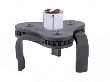 Съемник масляных фильтров 1/2&quot, 63-102 мм, трехзахватный KING TONY 9AE42