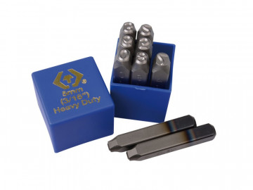 Набор ударных клейм 5 мм, цифры, 9 предметов, хвостовик HRC 40 KING TONY 11509SQ05