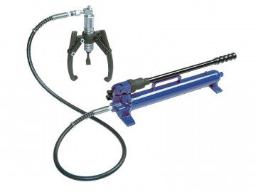 Съёмник подшипников гидравлический, 4 т, до 255 мм, 3 предмета МАСТАК 104-19304