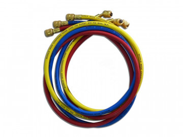 Шланг заправочный для фреона 1/4&quotSAE х1/4&quotSAE, 1,8 м МАСТАК 105-61018