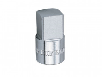 Насадка торцевая 1/2&quot, 10 мм, четырехгранная KING TONY 401410M