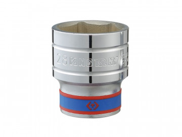 Головка торцевая стандартная шестигранная 1/2&quot, 26 мм KING TONY 433526M