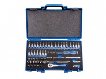 Набор торцевых головок с принадлежностями, 50 предметов KING TONY 2550MRV