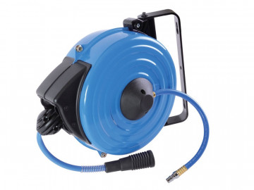 Шланг на автоматической катушке, 8х12мм, 15м, KING TONY 79912-15