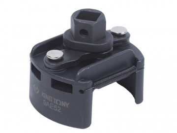 Съемник масляных фильтров 1/2&quot, 60-80 мм, двухзахватный KING TONY 9AE52
