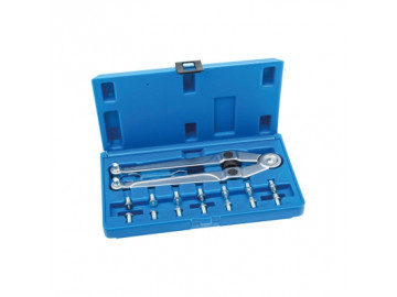 Фиксатор шкивов, кейс, 17 предметов МАСТАК 103-20017C