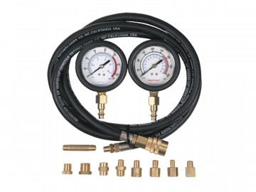 Манометр для измерения давления масла, два манометра, 0-10 и 0-28 бар МАСТАК 120-20028C