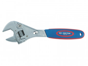 Ключ разводной Chrome 250 мм, с трещоточным механизмом KING TONY 3631-10R