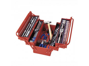 Набор инструментов универсальный, раскладной ящик, 65 предметов KING TONY 902-065MR01