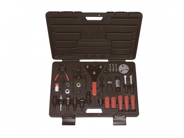 Набор для обслуживания компрессора кондиционера, кейс, 37 предмета МАСТАК 105-30037C