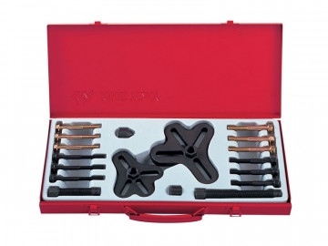 Набор инструментов для снятия шкивов, 25-125 мм, 18 предметов KING TONY 9BG11