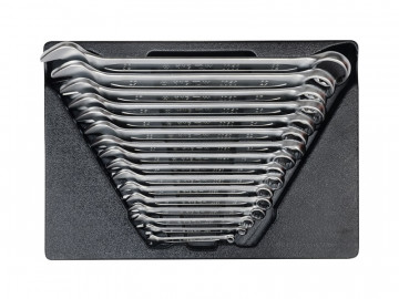 Набор комбинированных ключей, ложемент, 16 предметов KING TONY 9-1216MR03