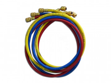 Шланг заправочный для фреона 1/4&quotSAE х1/4&quotSAE, 0,9 м МАСТАК 105-61010