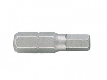 Вставка (бита) торцевая 1/4&quot, HEX, 8 мм, L = 25 мм KING TONY 102508H