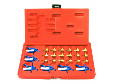 Набор переходников для набора Common Rail, кейс, 24 предметов МАСТАК 120-04024C