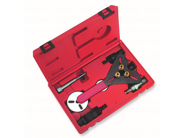 Набор для обслуживания компрессора кондиционера, кейс, 8 предметов МАСТАК 105-30008C