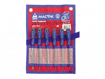 Набор надфилей, 6 предметов МАСТАК 311-06P