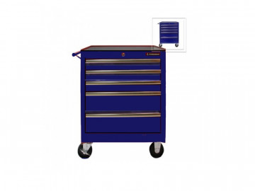 Тележка инструментальная 750х460х840мм СТАНКОИМПОРТ BTD-271051CIS blu