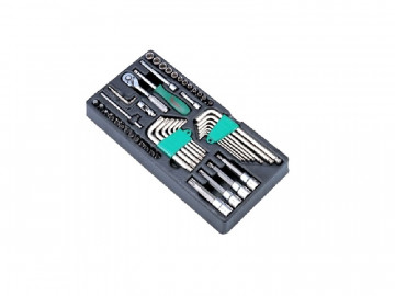 Ложемент 1/4 набор головок и шестигранников Hans TT-1