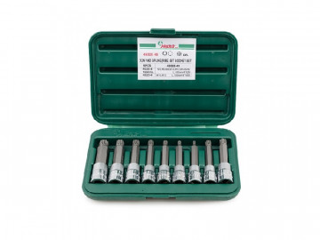 Комплект E-Star,TORX,TORX с отв. 1/2 9 пр. Hans 4628T