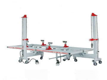 Стапель для кузовного ремонта платформенный 4900x2100x670мм SIVER С-210