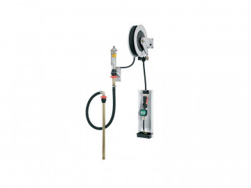 Комплект для раздачи масла из бочек, настенный, с катушкой KraftWell KRW1742S