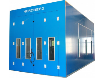 Окрасочно-сушильная камера с дизельной горелкой RG5S NORDBERG MEDIO 2