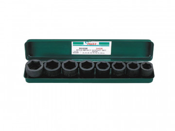 Комплект ударных головок 3/4 26-38мм 8шт Hans 86609M