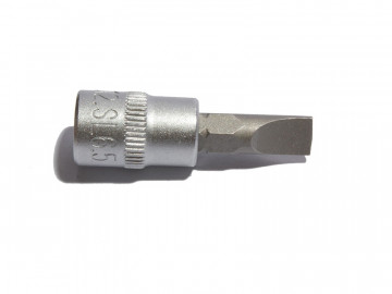 Короткая торцевая вставка с битой 1/4 SL6.5 Станкоимпорт CS-14.12.SL6.5