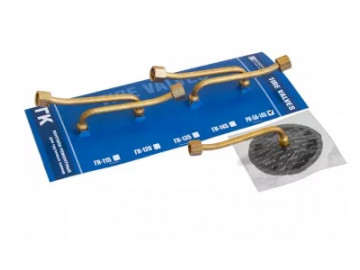 Вентиль камерный с гайкой подкачки  РОССВИК RK.5A.145.4.