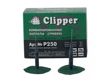 Набор грибов для легковых колес Ножка-8,5мм, шляпка-55мм 24шт Clipper P250