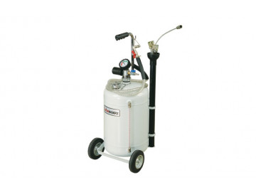 Установка для откачки масла пневматическая, ёмкость 90л. 8 щупов. LUBEWORKS AOE 1090