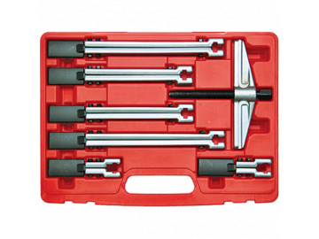 Съемник подшипников, 2-х захватный, кейс, 8 предметов МАСТАК 104-12008C