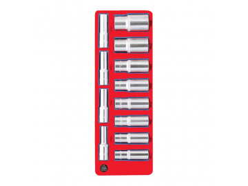 Набор глубоких головок 1/2, двенадцатигранные, ложемент, 12 предметов МАСТАК 5-014212