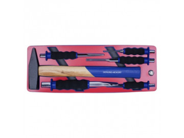 Набор ударно-режущего инструмента, ложемент, 6 предметов МАСТАК 5-9006