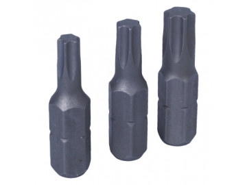 Набор вставок (бит) 1/4, TORX, Т20, Т25, Т30, 3 предмета KING TONY 1003TQ01