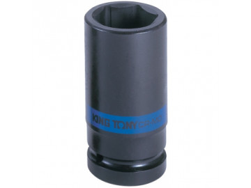 Головка торцевая ударная глубокая шестигранная 1, 35 мм, тонкостенная KING TONY 883535M