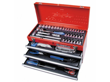 Набор инструментов универсальный, выдвижной ящик, 73 предмета KING TONY 901-073MR