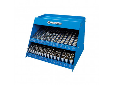 Стенд с торцевыми головками 3/8, 8-24 мм, серия 3335M, 3235M, 268 предметов KING TONY 3568MR