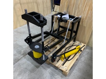 Съёмник шкворней для грузовых авто 100 тонн на тележке Garo-titan ТТН-101