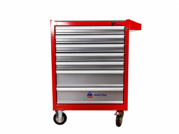 Тележка инструментальная серии ОПТИМА, 7 полок, красная МАСТАК 521-07581MR